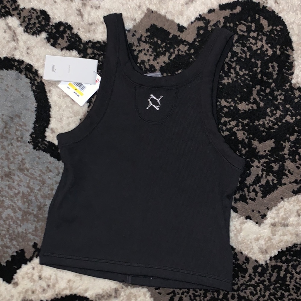 *NWT* Crop Top Puma Yoga Collection Top - Picture 2 of 5